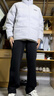 阿迪达斯（adidas）冬季男子通勤防风保暖上衣立领运动70%鸭绒羽绒服 L码 实拍图