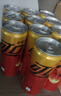可口可乐（Coca-Cola）零度无糖柠檬汽水碳酸饮料0糖0脂330ml*24摩登罐京东专供 实拍图