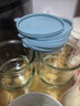 260ml有盖咸菜碗上班族便携小菜水果保鲜盒厨房冰箱带盖密封泡菜 小菜保鲜盒6只装 实拍图