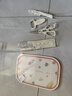 COOKSS辅食菜板刀具全套宝宝不锈钢剪刀水果刀瓜果刨儿童料理工具 实拍图