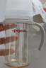 贝亲（Pigeon）自然离乳 PPSU重力球吸管双把手奶瓶 240mL 6月+ AA252 实拍图
