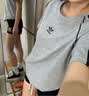 adidas纯棉休闲三条纹针织运动圆领正肩短袖T恤上衣男夏阿迪达斯   中麻灰   2XL 实拍图