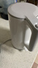 美的（Midea）烧水壶电热水壶304食品级不锈钢无缝内胆双层防烫1.7L大容量1800W智能断电SHJ1721【价保618】 实拍图
