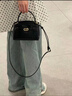 CHARLES&KEITH鳄鱼纹凯莉包手提斜挎婚包包女包生日礼物送女友CK2-50270880-1 Black黑色 S 实拍图