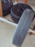 艾美仕（AiMeiShi）杠铃套装男士家用健身杠铃杆举重硬拉器材包胶哑铃女卧推扛玲组合 45kg 1.5米 【总重45kg】 实拍图