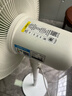 美的（Midea）【幸运草安睡1S】一级能效直流变频声控电风扇家用遥控卧室静音落地扇台式桌面抗菌大风力转页扇 实拍图