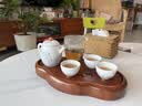 豪峰家用整块全实木花梨木小型干泡茶盘蓄水茶台茶托盘轻奢七夕节礼物 实拍图