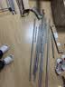 圣诺依琳晾衣架落地双杆晒衣架钢管衣架户外晒被子架杆带轮200cm 实拍图
