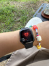 Apple/苹果 Watch S11 智能手表GPS款42毫米亮黑色铝金属表壳黑色运动型表带S/M MEU94CH/B 实拍图
