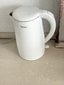 美的（Midea）电热水壶烧水壶1.7L304不锈钢0涂层双层隔热自动断电1500W养生冲奶 MK-SH17M130【价保618】 实拍图