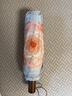 蕉下（beneunder）防紫外线遮阳伞三折双层黑胶晴雨伞防晒伞BM011花椿 实拍图