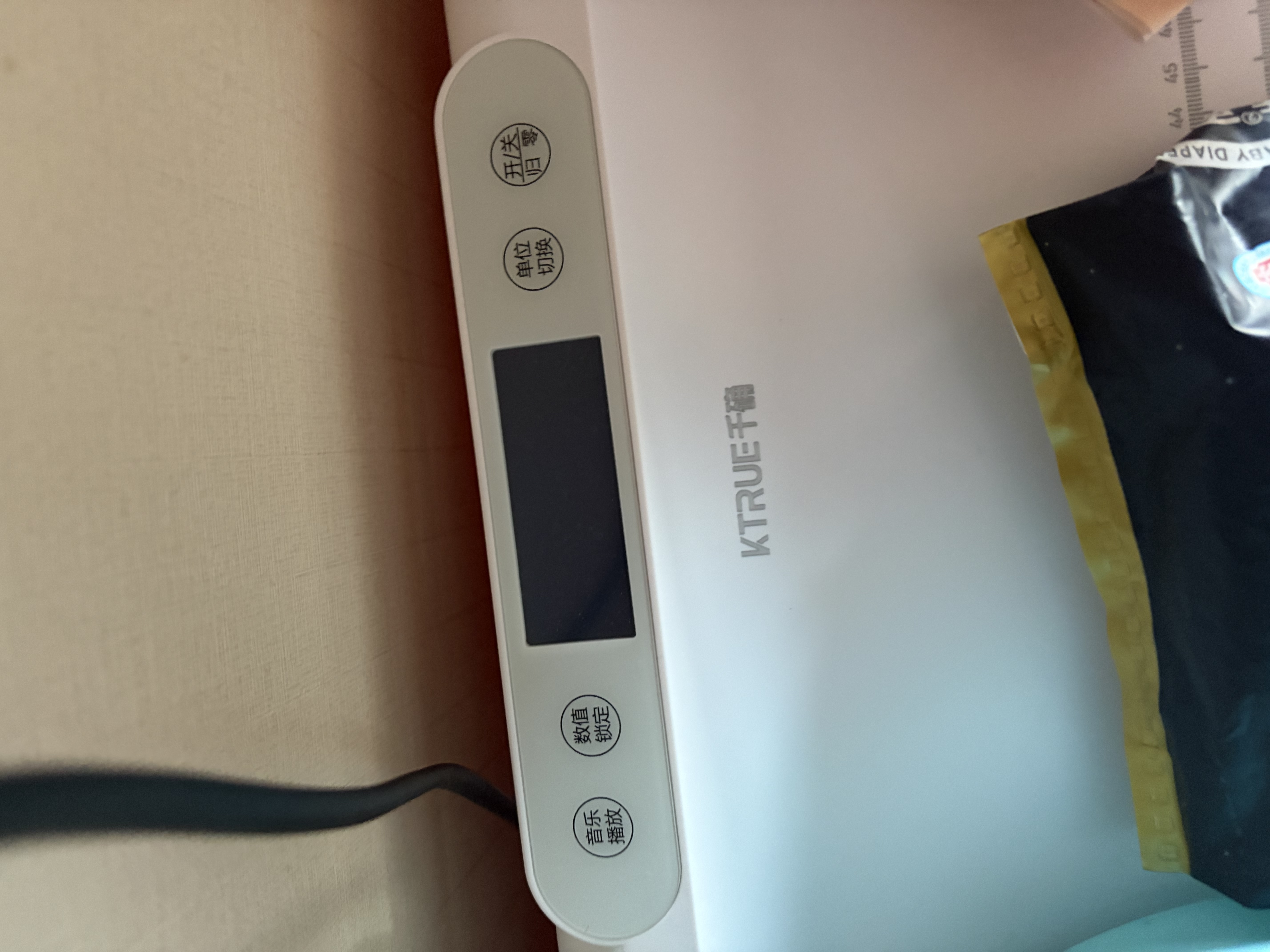 千确婴儿秤体重秤家用婴儿称重新生儿专用秤高精准宝宝母婴电子秤器 实拍图