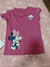 迪士尼（Disney）童装儿童运动套装2026夏季新款舒适纯棉女童短袖T恤宽松男童夏装 实拍图