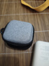 【京东快递】数据线充电器U盘读卡器U盾内存卡收纳包便携式小巧旅游蓝牙耳机配件收纳盒防震减压 雪花布方形收纳7.5*7.5*3.5cm【一个装】 实拍图