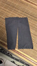莫代尔护小腿套薄款男女老寒腿保暖护脚腕护脚踝睡觉小腿防寒袜套 深灰色  长30cm L 【体重120-160斤】 实拍图