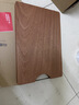 京东京造 菜板 砧案板切菜家用双面实木抗菌 【乌檀整木】40*27*2.5cm 实拍图