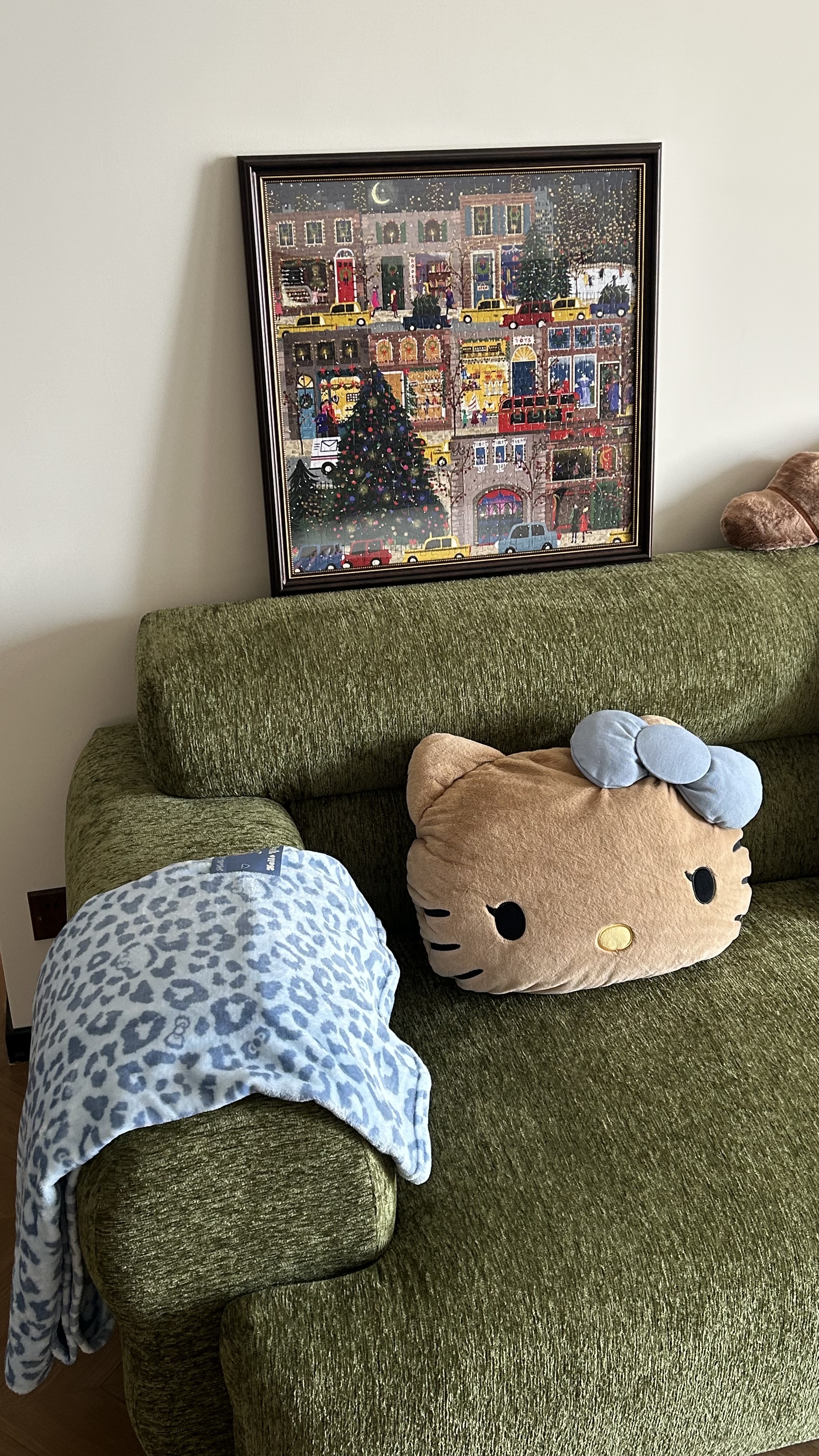野兽派家居（tbh）三丽鸥Hello Kitty二合一抱枕法兰绒暖香毯抱枕毯靠垫毛毯礼物   实拍图
