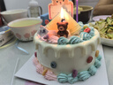 仕彩 生日快乐彩条派对装饰品宝宝ins卡片祝福女孩场景布置背景墙彩A 实拍图