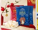 FINUTE趣莱福虾片蒜味80g*2+蟹味80g*1韩国进口薯片虾条网红膨化零食 实拍图