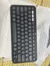 罗技（Logitech）时尚系列K390无线蓝牙键盘 超薄便携 K380升级版 黑色 79键 实拍图