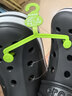 卡骆驰（CROCS）贝雅卡骆班洞洞鞋|205089 黑色/白色-066   41 /42(260mm)   实拍图