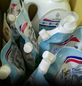 威露士清可新洗衣液柠檬香20.24斤（瓶2L+1L+袋1L*7+消毒液60ml*2）除螨 实拍图