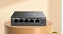 普联（TP-LINK）5口全千兆钢壳交换机 企业级交换器 4口监控网络网线分线器  金属机身 TL-SG1005D 实拍图
