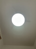 欧普照明（OPPLE）风扇灯吊扇灯24瓦LED照明低噪音餐厅卧室厨房吊灯灯具 冰风白 实拍图