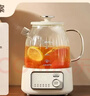 美的（Midea）【价保618】花漾0胶水全玻璃养生壶多功能煮茶壶母婴烧水壶恒温电热水壶全自动一体1.2L YS12B302J 实拍图