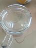 美斯尼 茶杯玻璃茶水分离杯茶具花茶杯加厚耐热玻璃水杯居家办公泡茶杯 大蜜蜂（大号）600毫升 实拍图