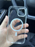 倍思 适用苹果14手机壳磁吸充电 iPhone14保护套高端Magsafe磁吸壳超薄气囊防摔手机壳男女款 透明 实拍图