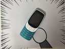 诺基亚（NOKIA）3210 4G 移动联通电信广电全网通 2.4英寸双卡双待 直板按键学生功能机备用手机 蓝色 实拍图