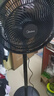 美的（Midea）【超级单品】七叶轻音立式电风扇家用柔风落地扇台式桌面小型风扇大风量节能摇头宿舍电扇 SAF30AB 实拍图