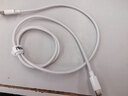 那物充电线Type-C数据线100w超级快充线6A编织防折断USB-C加粗耐用车载适用华为荣耀小米vivo手机oppo 白色【一条装】100W/88W/66W超级快充 1米 实拍图