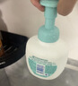 强生婴儿牛奶洗发沐浴二合一400ml 新生儿宝宝儿童洗发水沐浴露泡沫型 实拍图