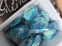 巨奇（JUQI）青柠双色洁厕宝50g*20厕所马桶蓝泡泡清洁块卫生间清洁除臭除异味 实拍图