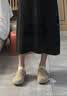 达芙妮勃肯鞋女2026新款夏季全包勃肯单鞋一脚蹬孕妇软底平底鞋子女鞋 实拍图