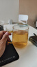 雅集茶具耐热玻璃过滤加厚茶杯玻璃水杯锤纹玻璃杯茶水分离杯泡茶杯子 实拍图