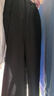 罗蒙（ROMON）休闲裤男商务休闲时尚职业西装裤弹力修身百搭裤子男装黑色29 实拍图