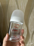 贝亲（Pigeon）玻璃奶瓶宽口径防胀气240ml L号奶嘴 6月+ AA188  实拍图