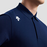 迪桑特（DESCENTE）DESCENTE迪桑特TRAINING系列男士吸湿速干D-TOUGH短袖POLO衫新品 NV-藏青色 3XL (190/108A) 实拍图