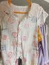 舒贝怡2件装婴儿衣服新生儿连体衣夏季薄款宝宝短袖哈衣纯棉爬服粉色73 实拍图