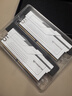 宏碁掠夺者（PREDATOR）48G(24G×2)套装 DDR5 6000频率 台式机内存条 Hermes冰刃系列 RGB灯条(C28) 白色 AI电脑配件 实拍图