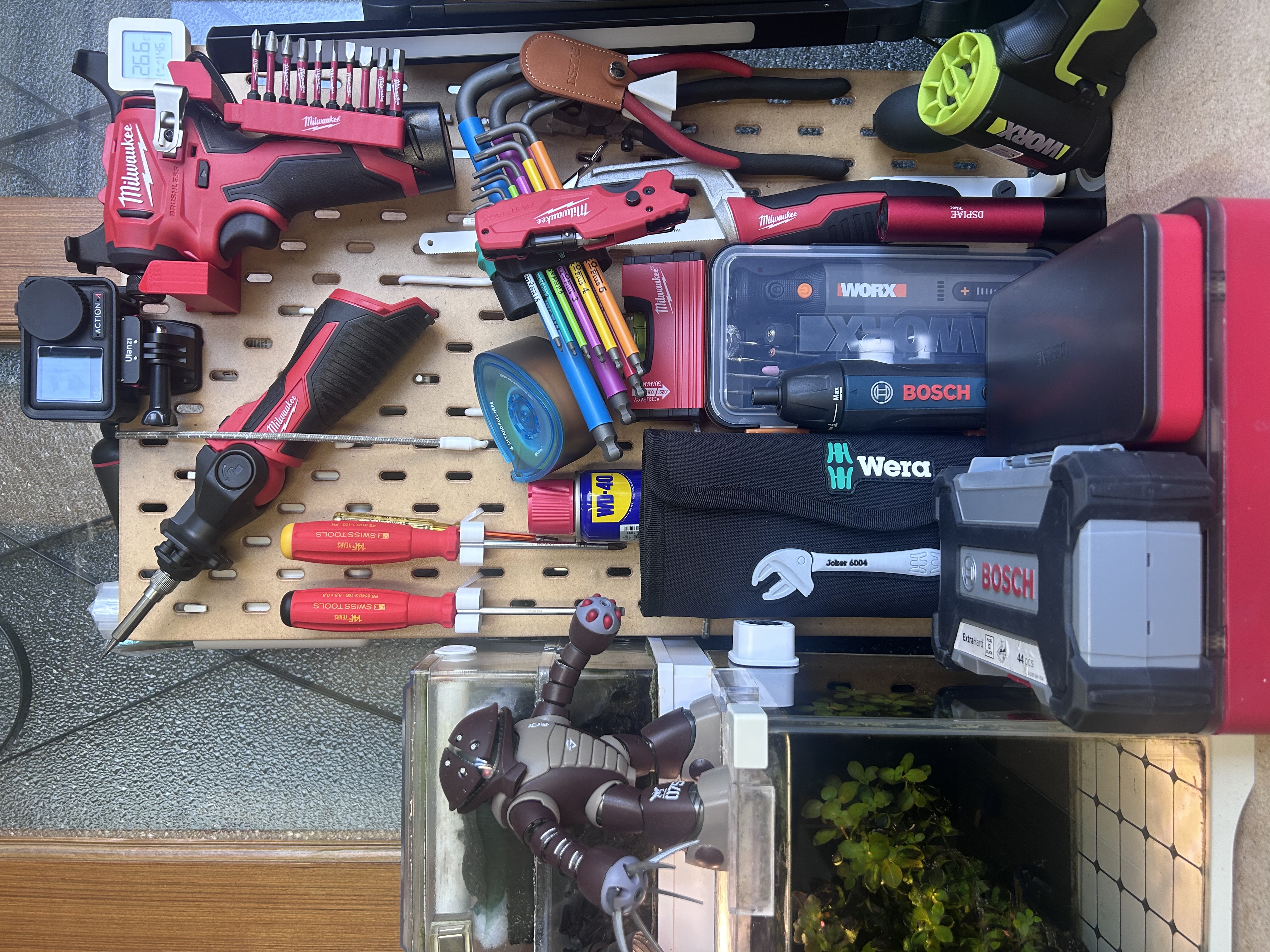 维拉（WERA）进口活扳手套装德国6004扳手公英制大开口自调式蟹钳多功能扳手 XS/S/M/L【4件套】05020110001 实拍图