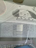 无印良品A类免安装钢丝蚊帐 三开门折叠蒙古包蚊帐1.5x2米床【加密网眼】 实拍图