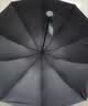 天堂伞 全自动雨伞三折 10骨加固一键开收易甩干简约商务自动伞 乌木黑 实拍图