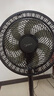 美的（Midea）【超级单品】七叶轻音立式电风扇家用柔风落地扇台式桌面小型风扇大风量节能摇头宿舍电扇 SAF30AB 实拍图