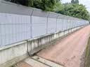 高架桥透明隔音屏公路声屏障小区道路金属隔音墙地铁路基段隔音板 实拍图