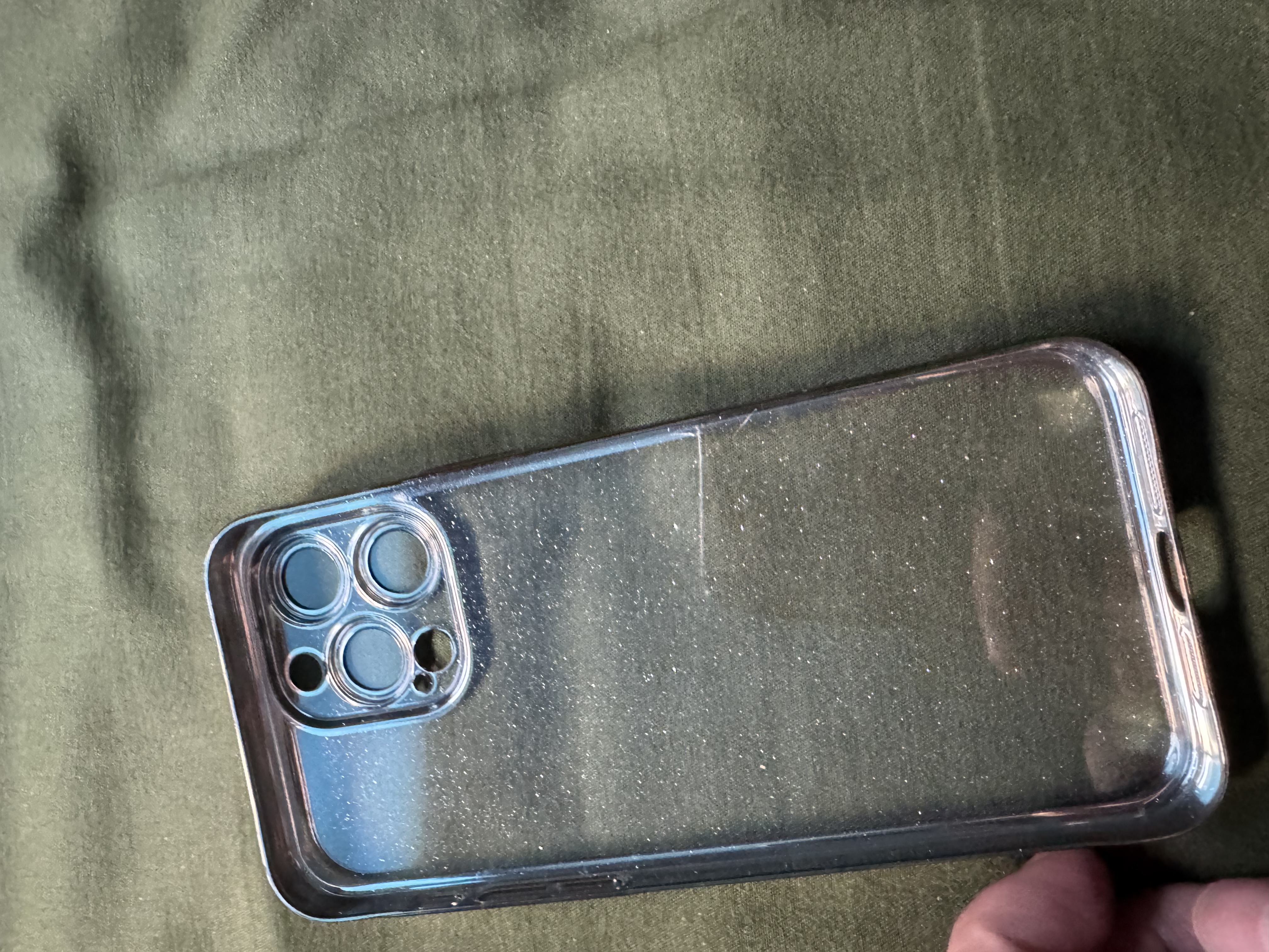 蒙凯仕 星空闪粉适用苹果15promax手机壳iphone15promax新款电镀边框透明高级感带镜头膜全包防摔硬壳 苹果15ProMax【钛灰色】星河闪粉*带镜头膜 实拍图
