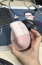 罗技（Logitech）Lift人体工学鼠标 垂直鼠标 小手鼠标 无线蓝牙鼠标 3台设备秒切换 带Logi Bolt接收器 粉色 实拍图